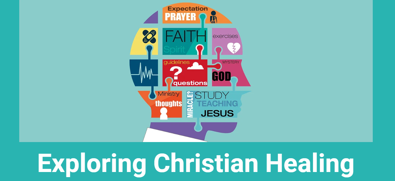 Exploring Christian healing logo