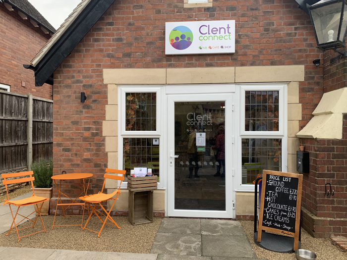 The outside of Clent connect