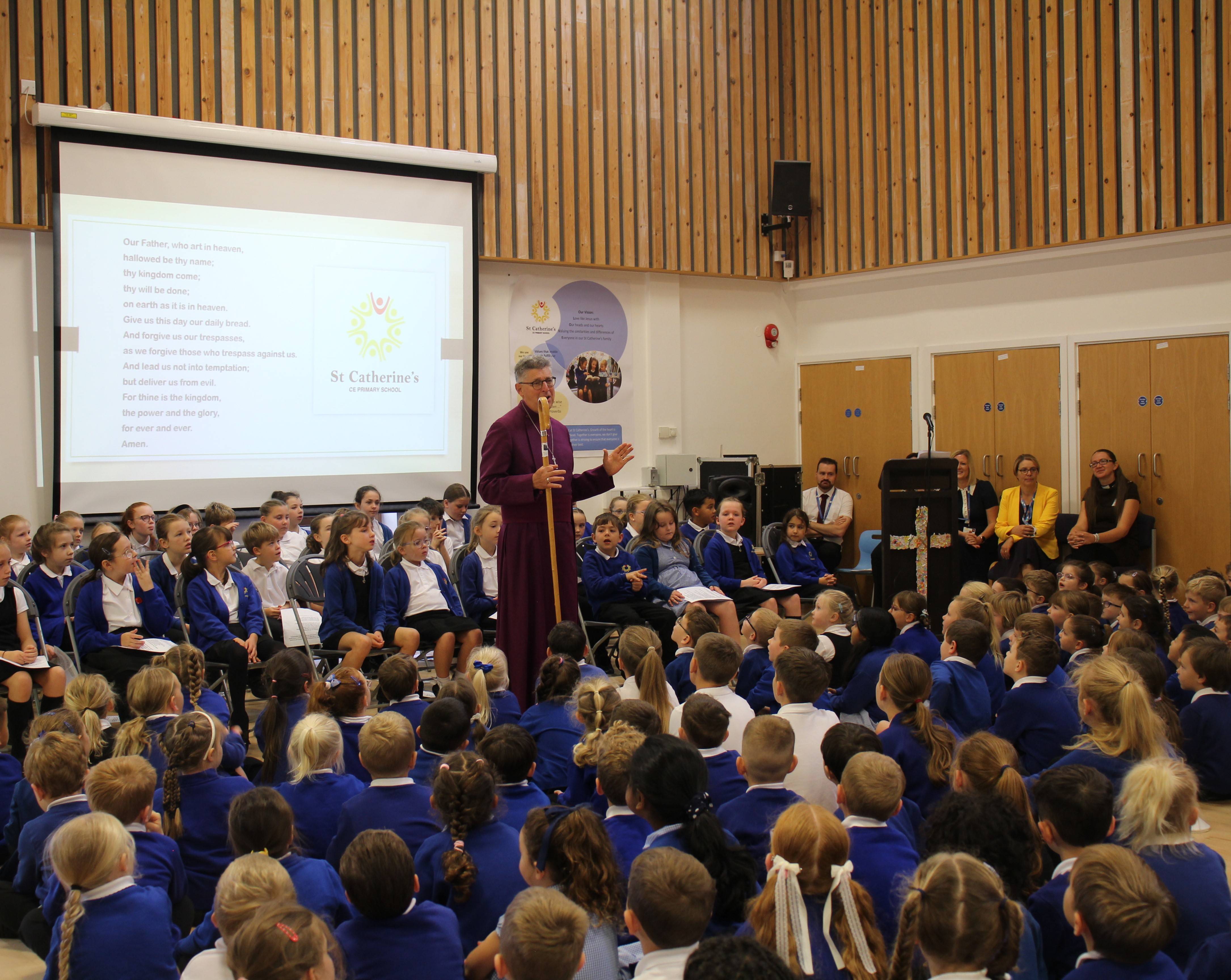 Bishop Martin preaches