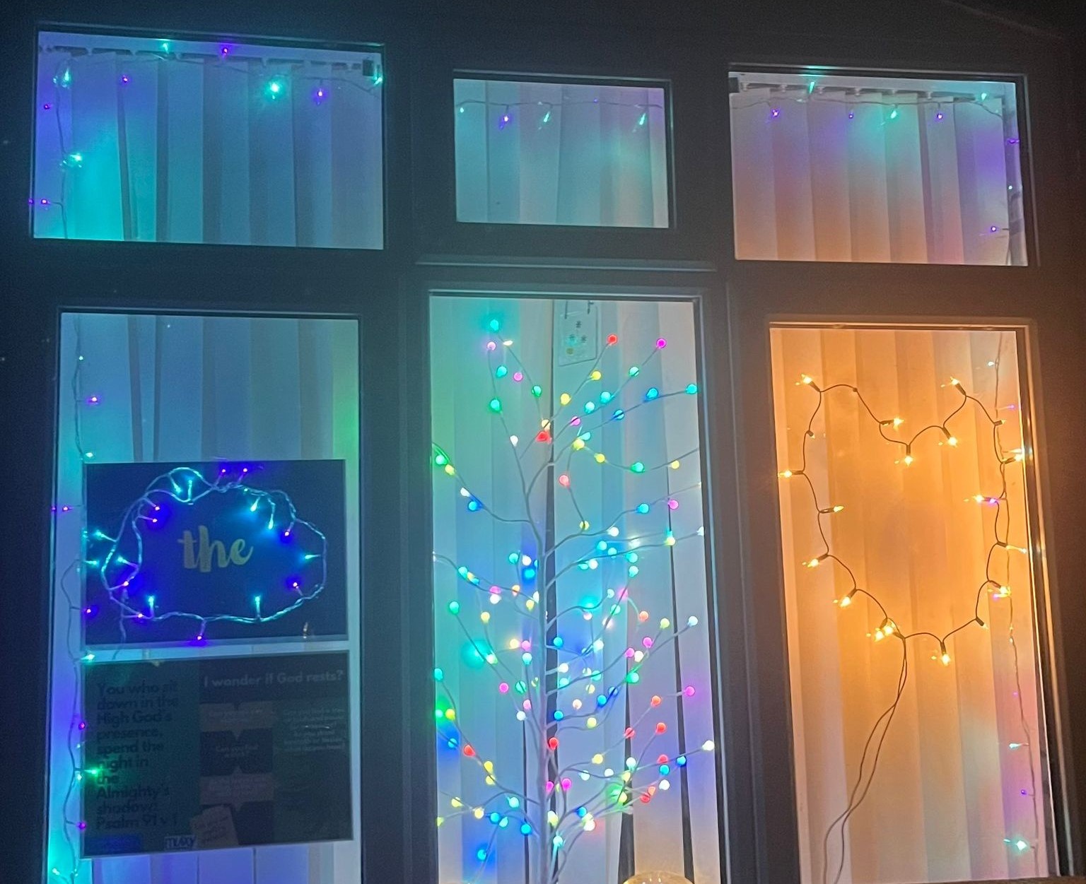 Light trail house example