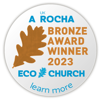 Bronze Eco Church award plaque