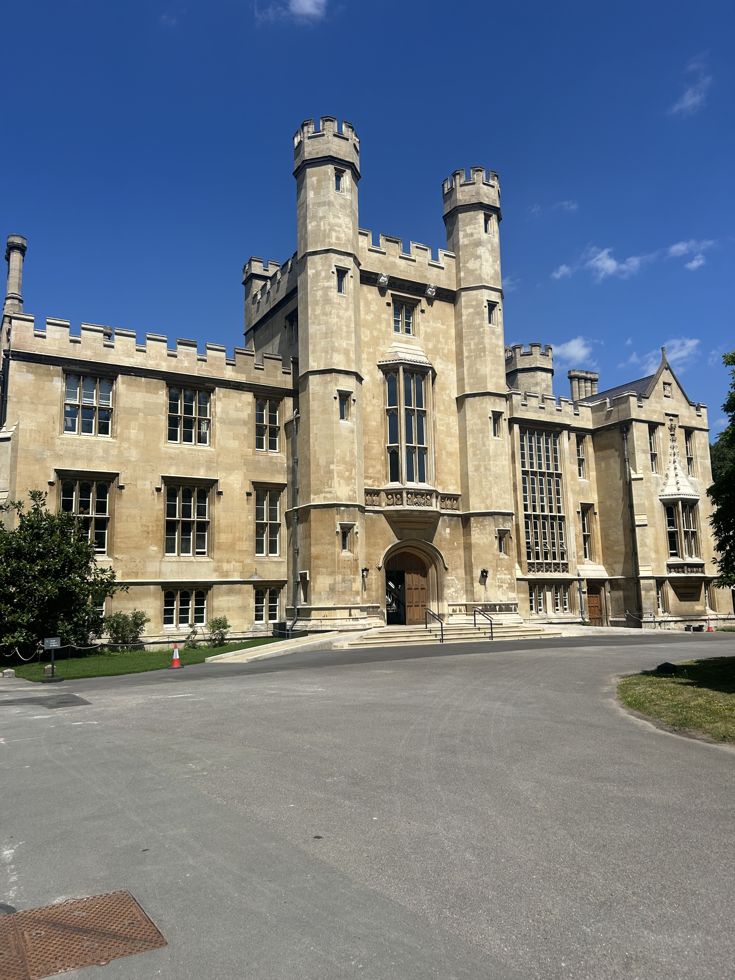 The front view of Lambeth Palace