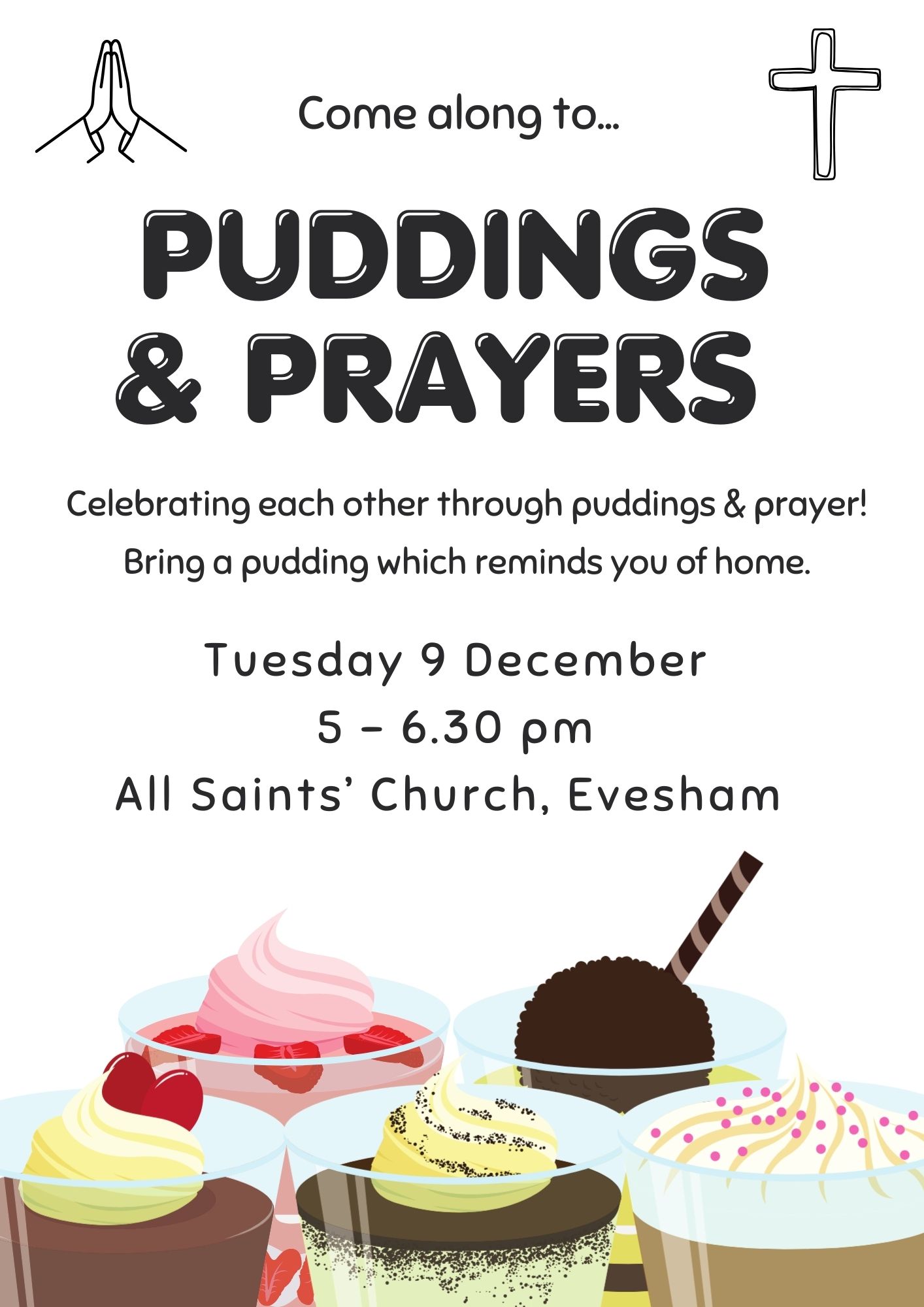 Poster for Puddings and Prayers