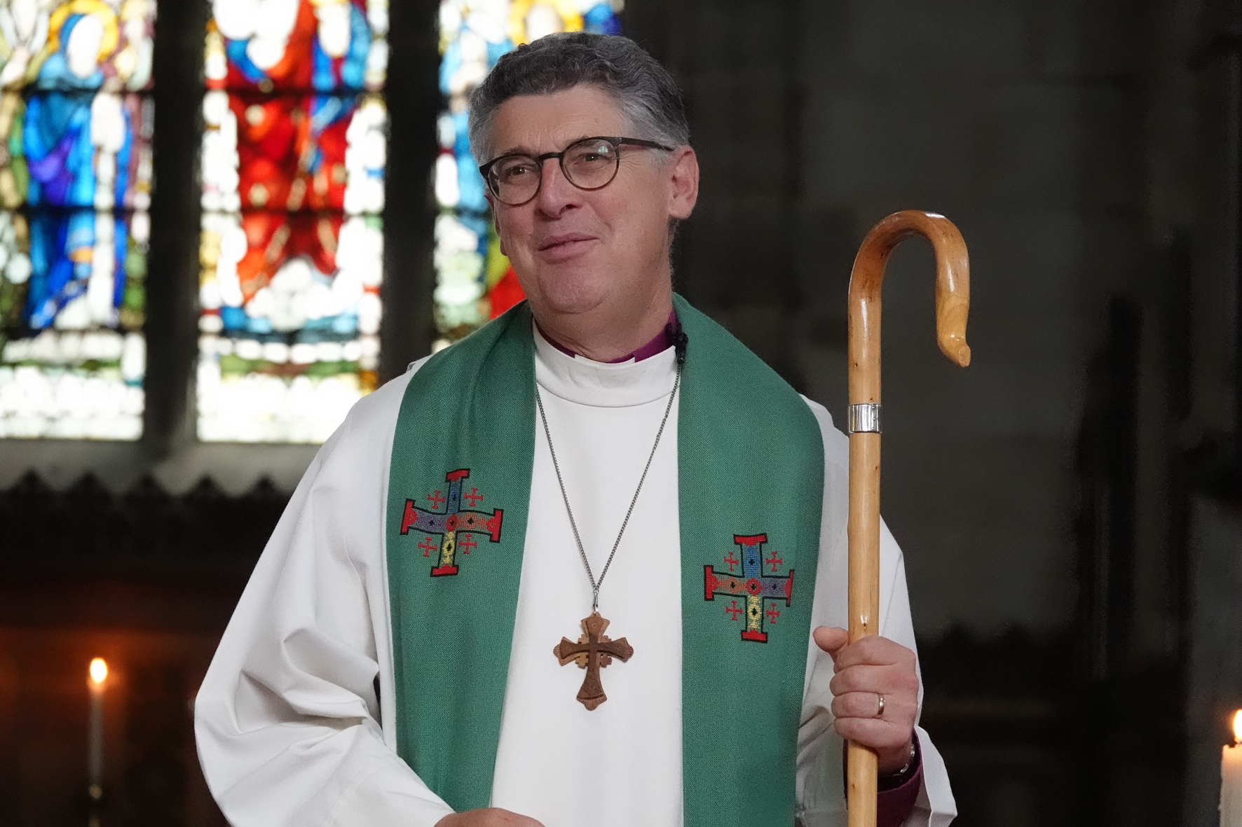 Bishop Martin in St Andrew's Church in Droitwich