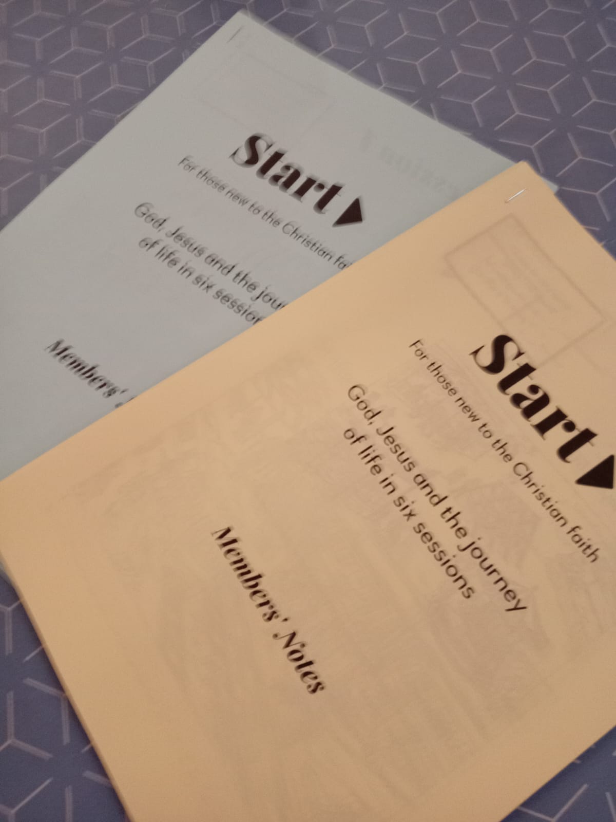Start course member notebooks