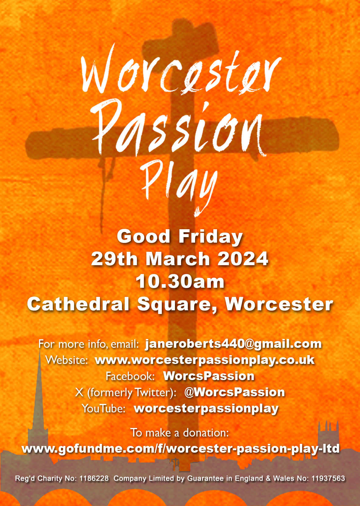 Poster for Worcester Passion Play
