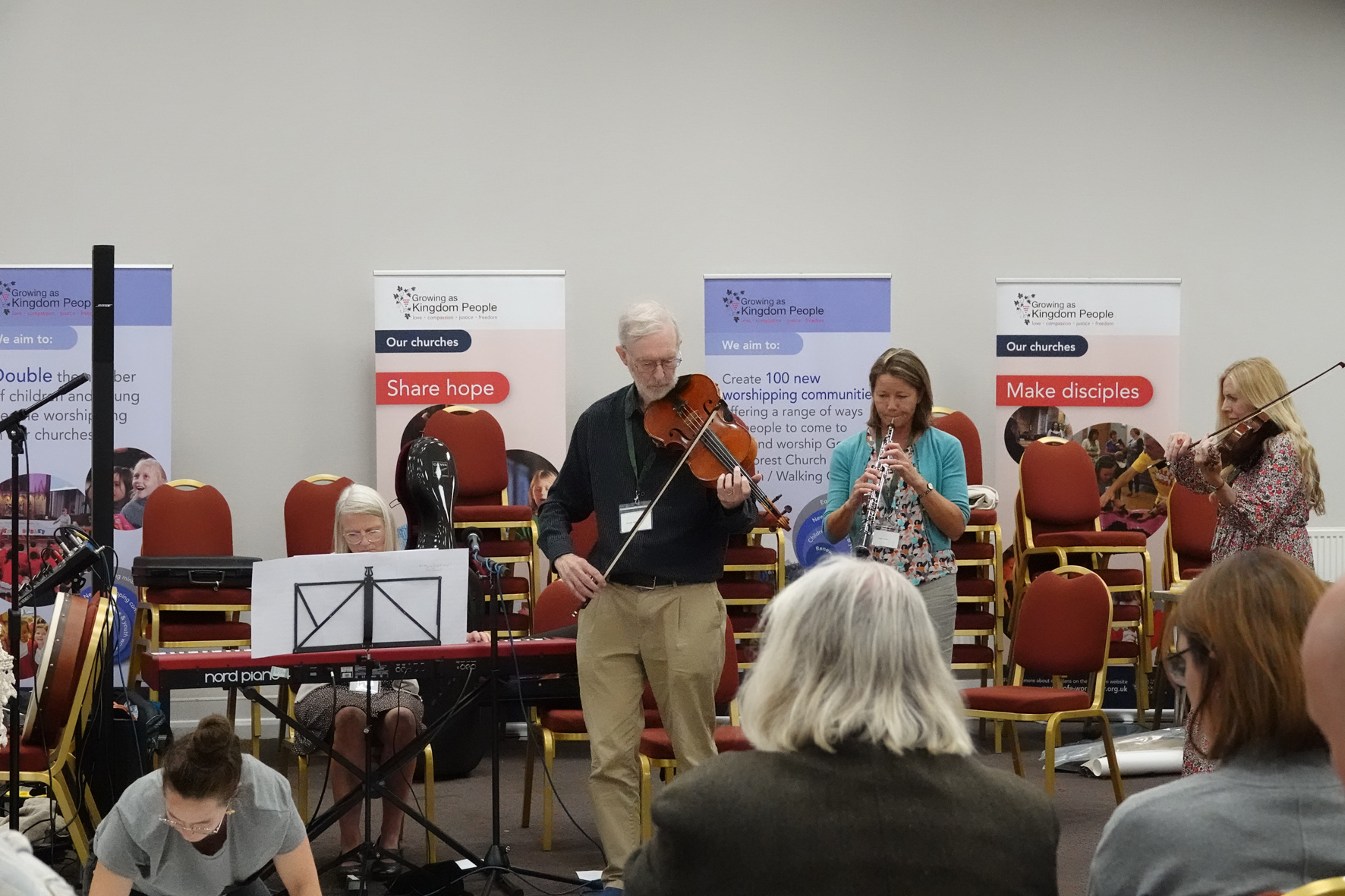 Musicians of Epiphany Music at clergy conference