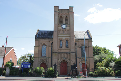 The front of St Clement's Church