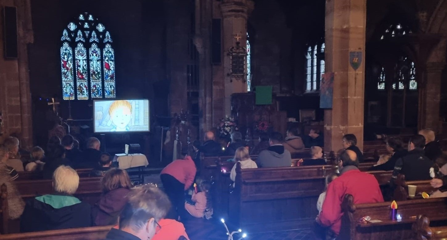 Halesowen Messy Church film showing