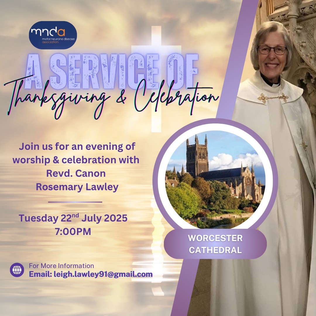 Flyer for service of thanksgiving for Rose Lawley
