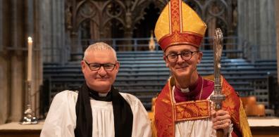Mark Badger with Bishop John.jpg