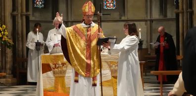 Close up of Bishop John blessing Pershore Abbey Organ.jpg