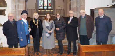 John Heminge plaque unveiling header