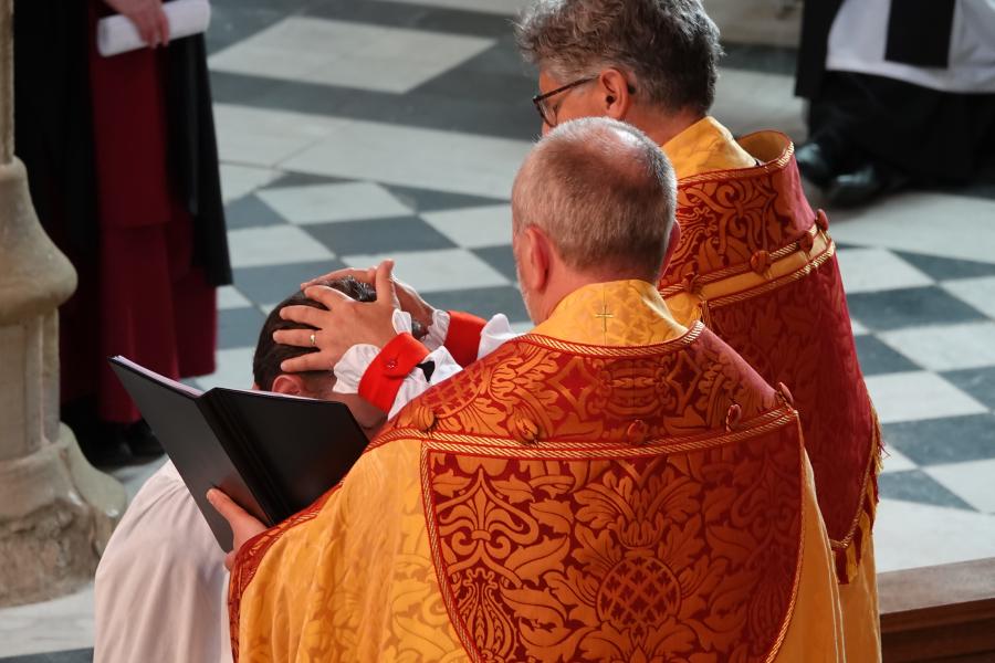 Bishop Martin ordains Deacon_header