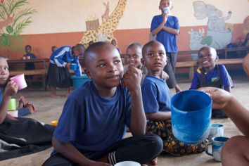 Children in school in Morogoro