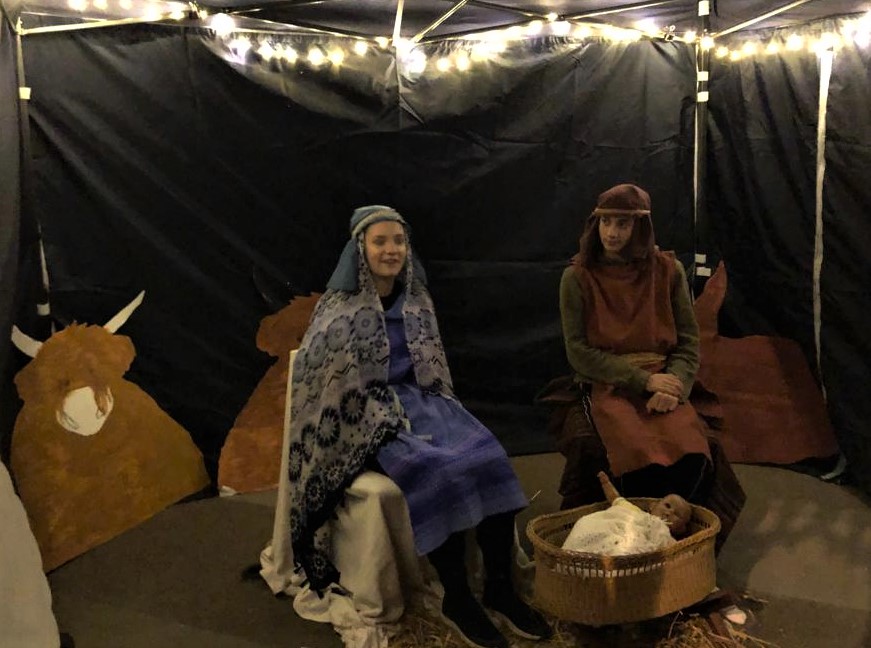 Mary and Joseph at Inkberrow Church