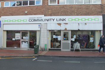The outside of Community Link