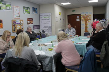 Prayer group at Community Link