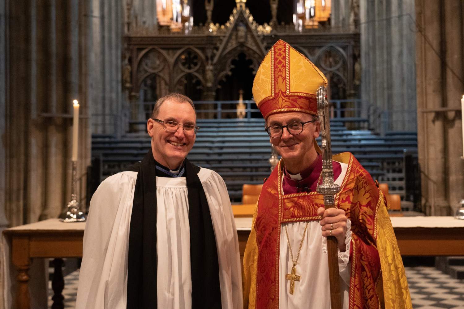 Paul Lawlor with Bishop John