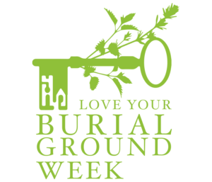 Love your burial ground logo