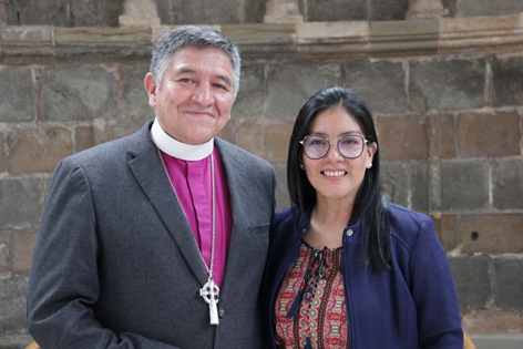 Bishop Jorge and his wife