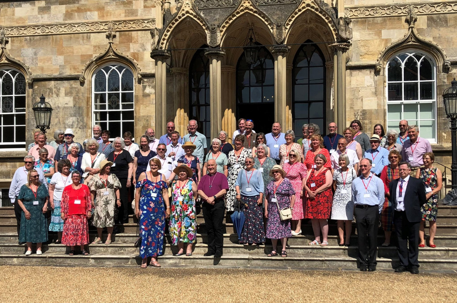 People gathered for the celebration at Bishopthorpe Palace