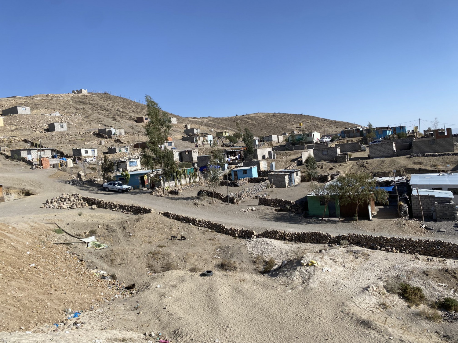Shanty town in Arequipa