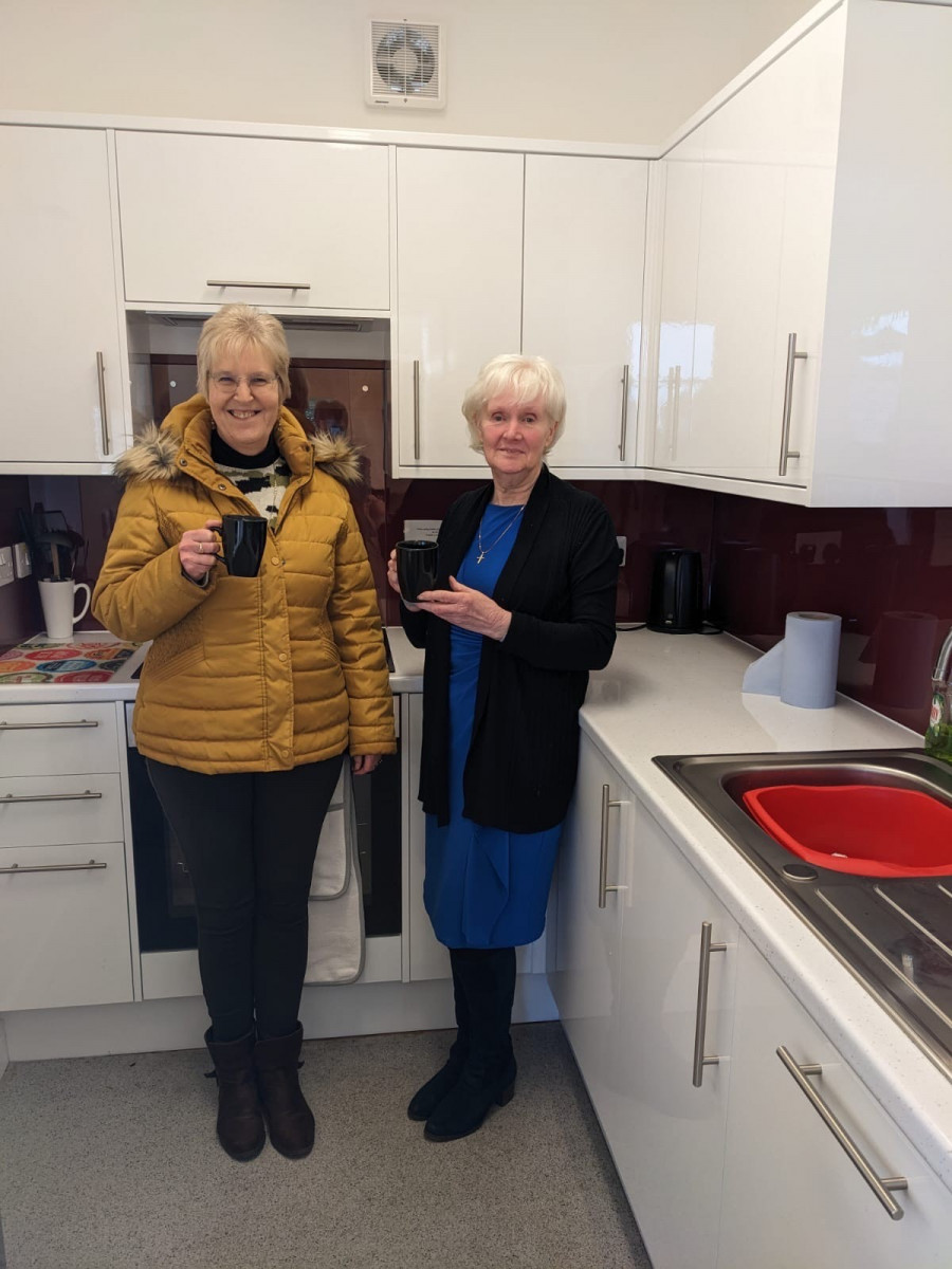 Kitchen at St John's church