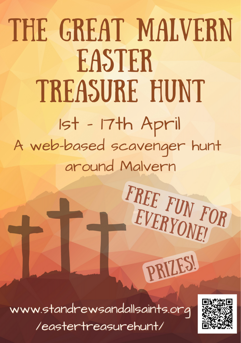 Poster for Interactive treasure hunt
