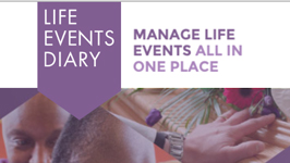 Life events diary logo
