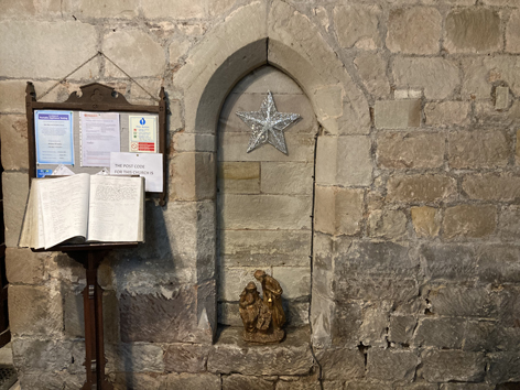 Original doorway to the tower