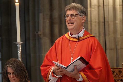 Bishop Martin preaching