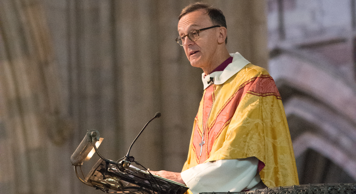 Bishop John in the Cathedral